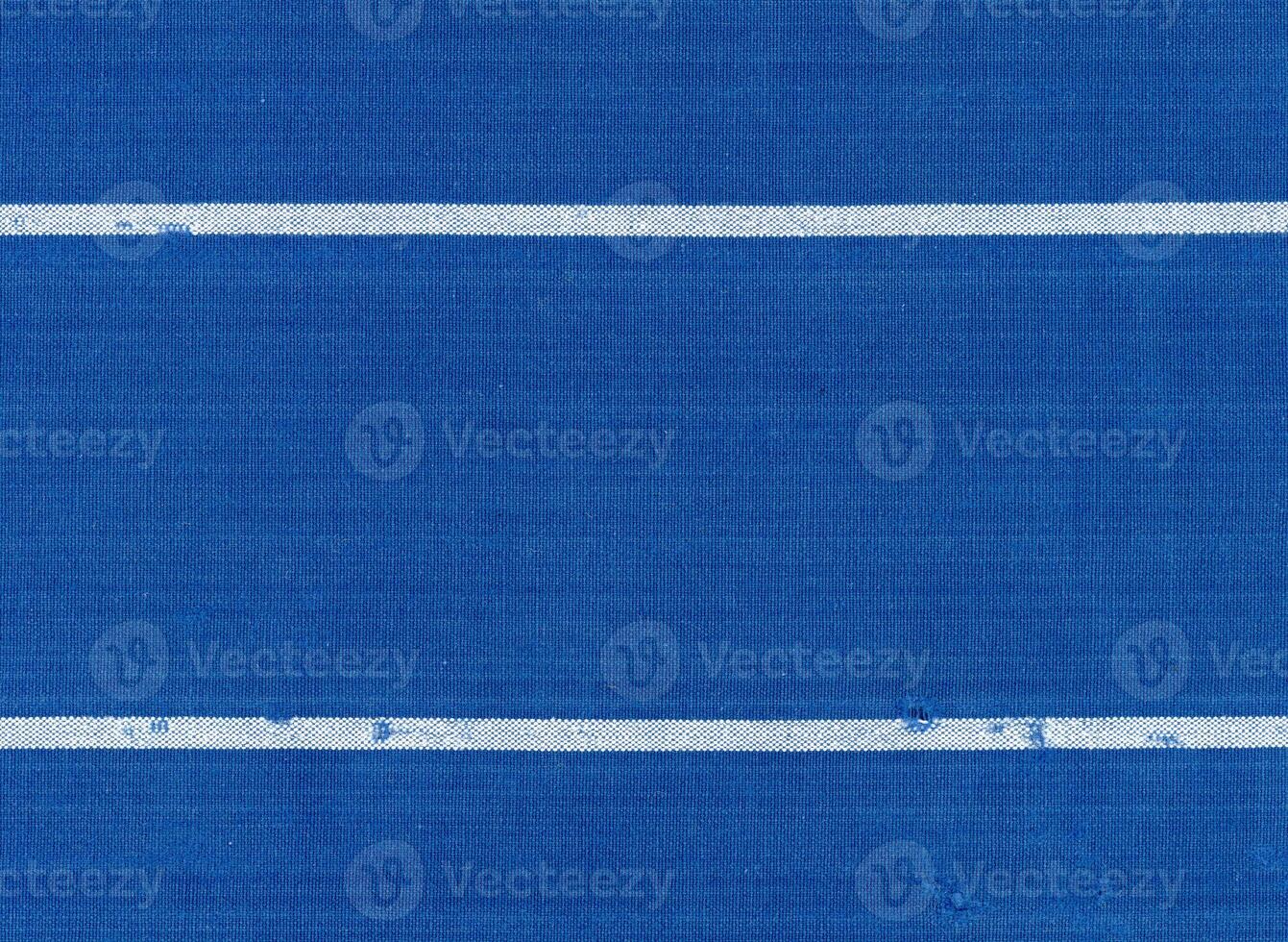 dark blue stripped cotton fabric texture background photo