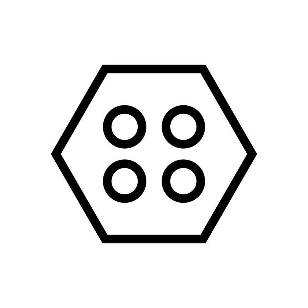 Dress button on white background vector