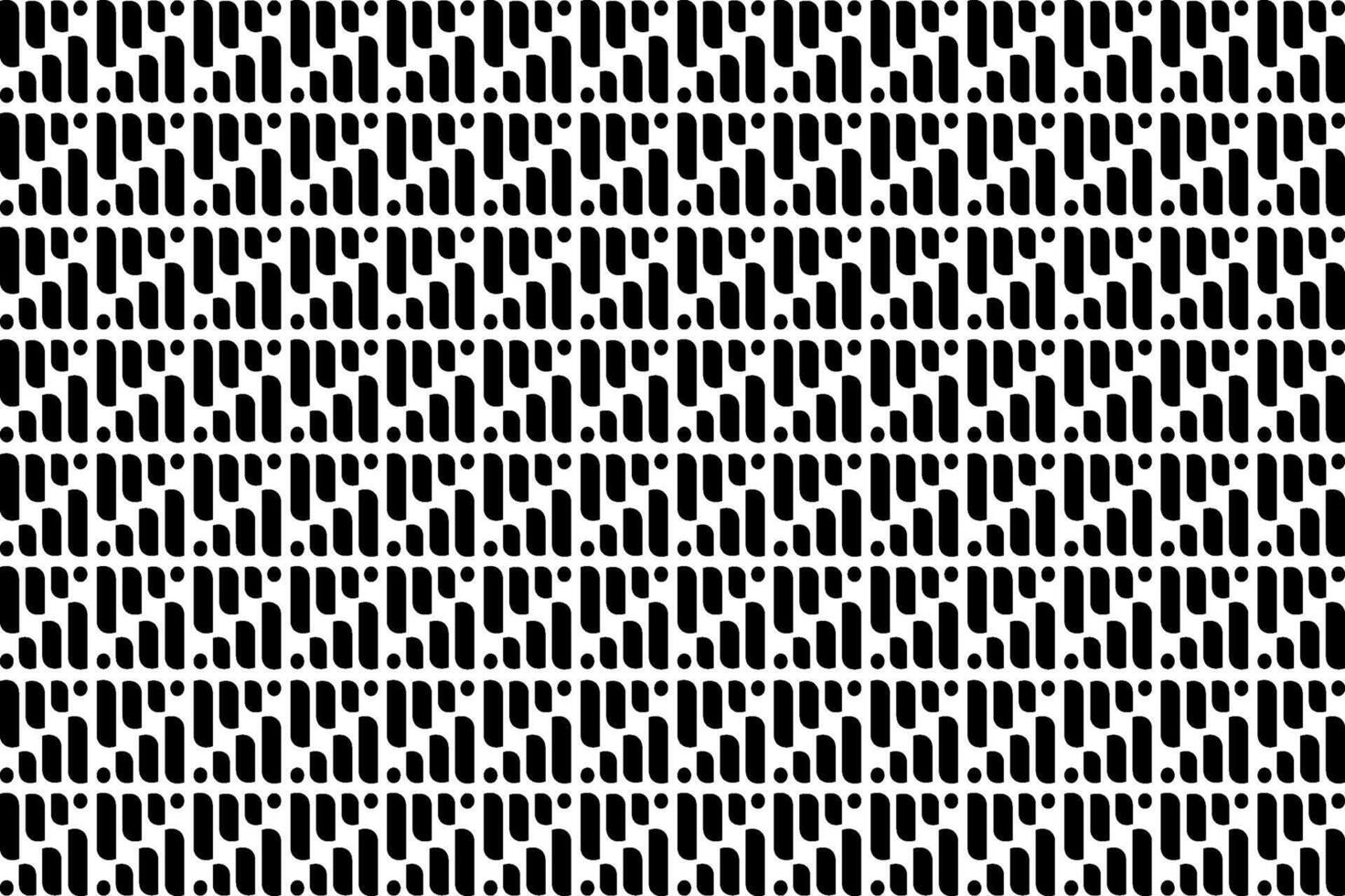 Abstract black and white textured background pattern. vector