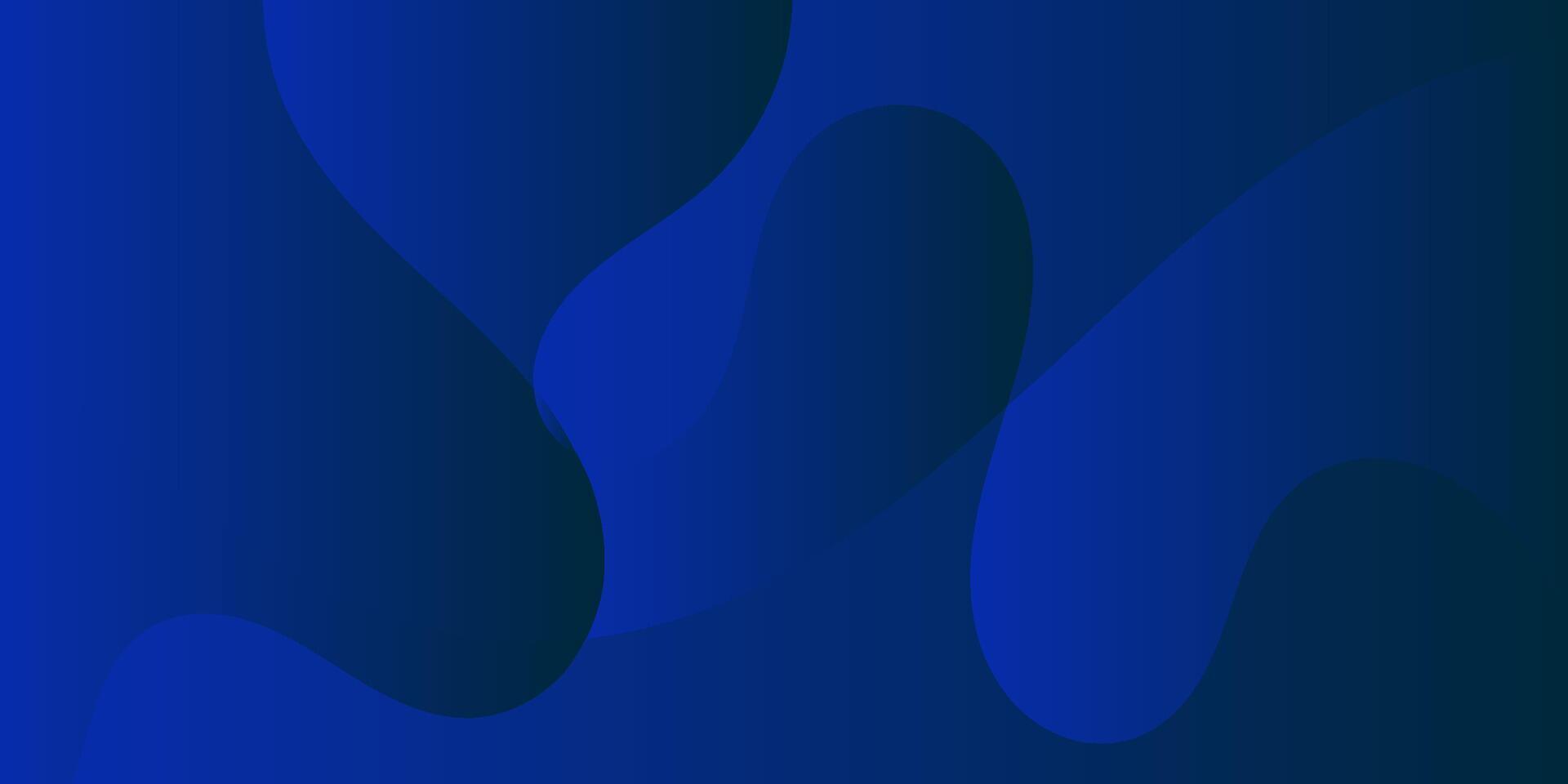 blue background with wavy abstract lines vector