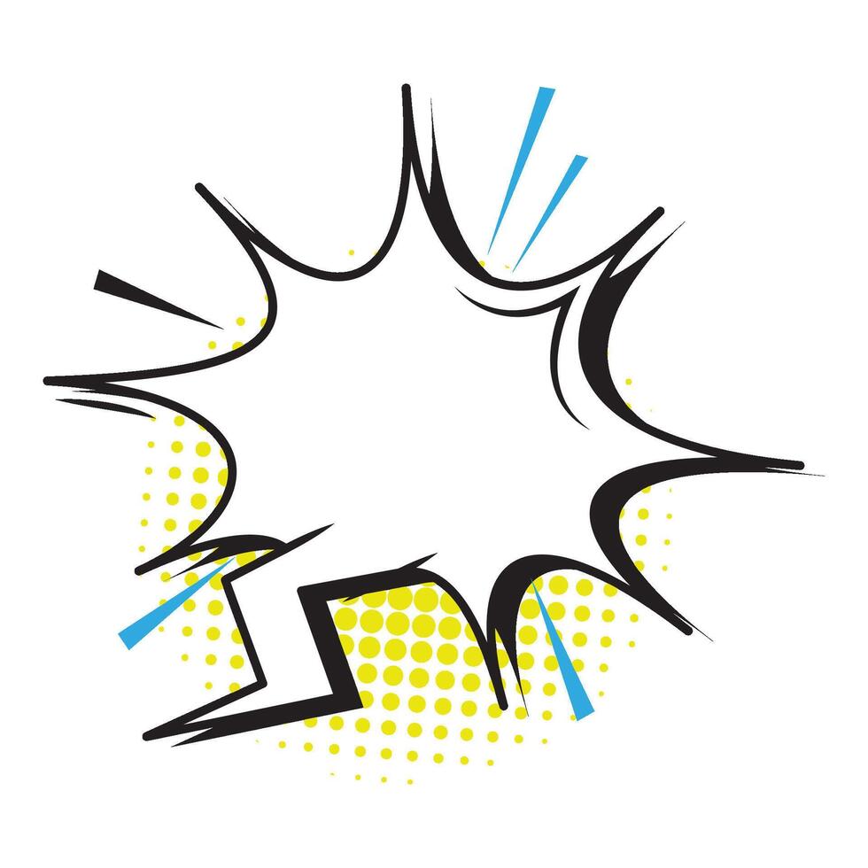 Retro Bubble Chat vector