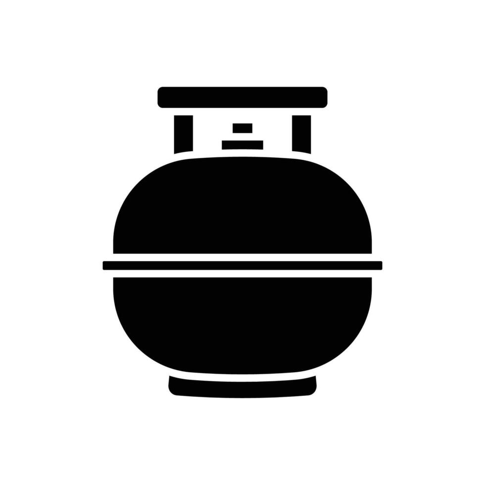 gas cylinder icon design template simple and clean vector