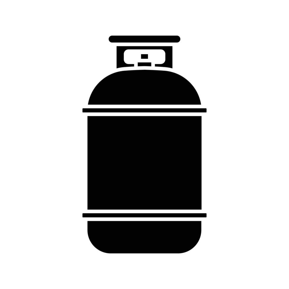 gas cylinder icon design template simple and clean vector