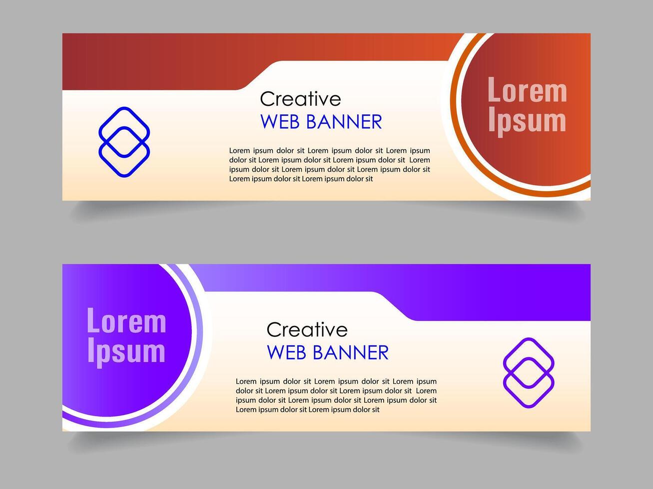 Creative corporate business marketing social media banner post template, Promotional banner for social media post, web banner and flyer, Sale banner for web and social media template vector