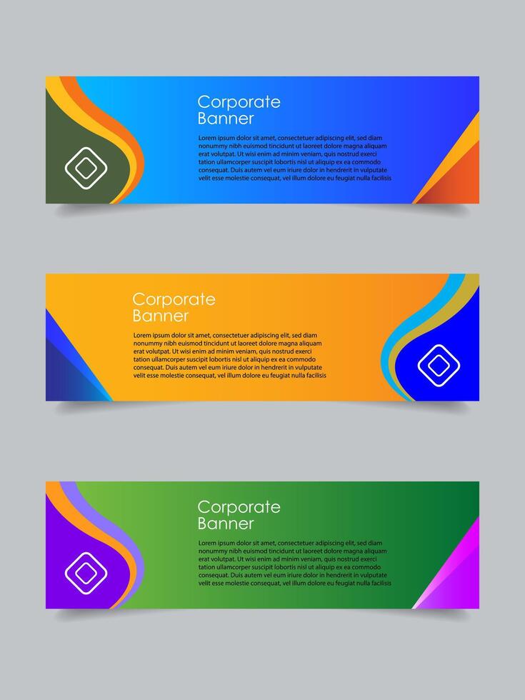 Creative corporate business marketing social media banner post template, Promotional banner for social media post, web banner and flyer, Sale banner for web and social media template vector