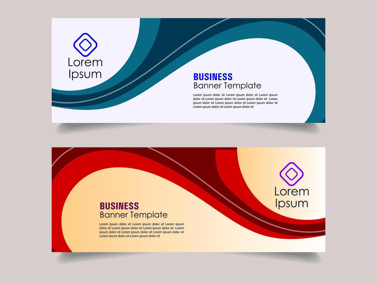 Creative corporate business marketing social media banner post template, Promotional banner for social media post, web banner and flyer, Sale banner for web and social media template vector