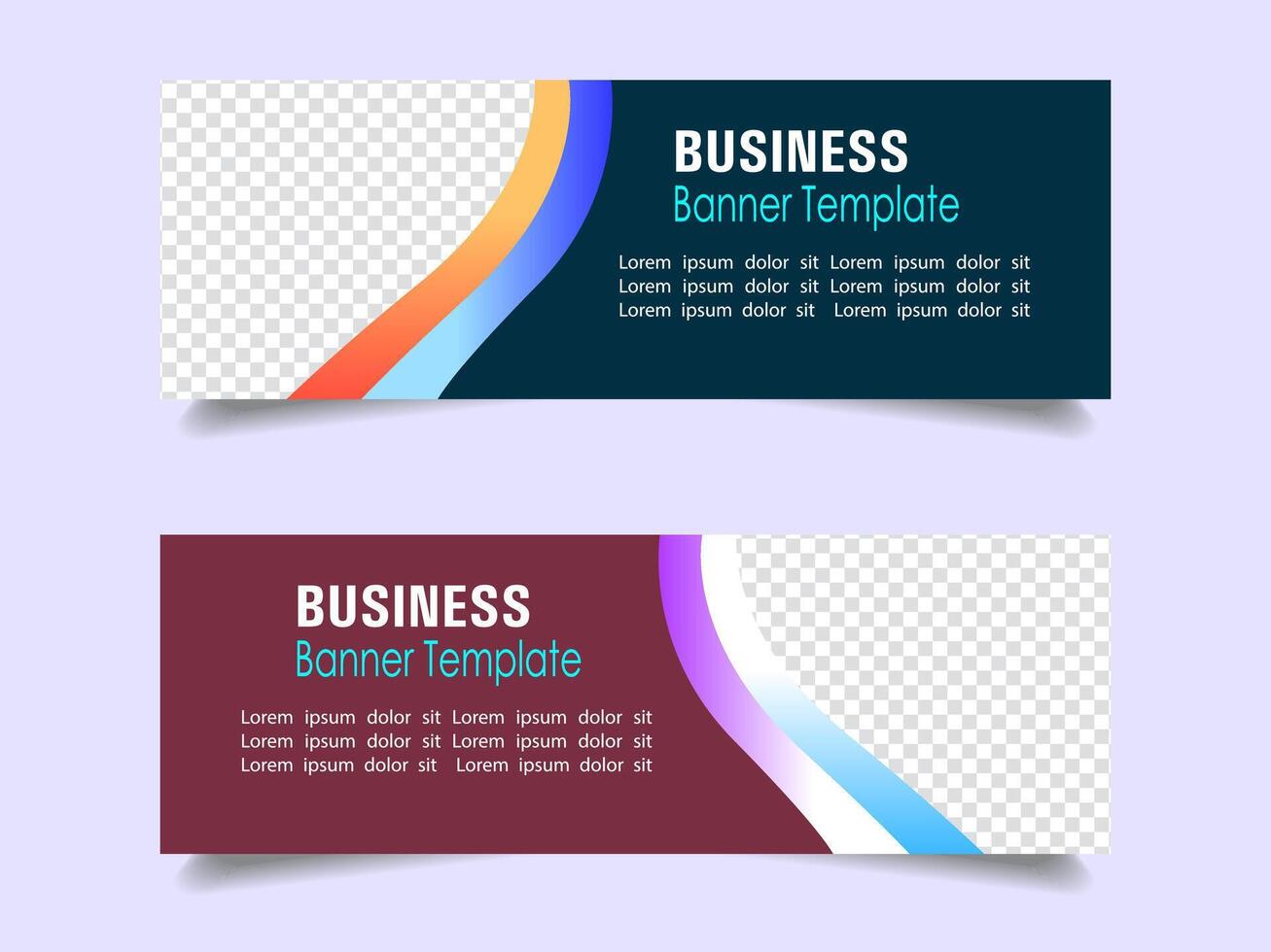 Creative corporate business marketing social media banner post template, Promotional banner for social media post, web banner and flyer, Sale banner for web and social media template vector