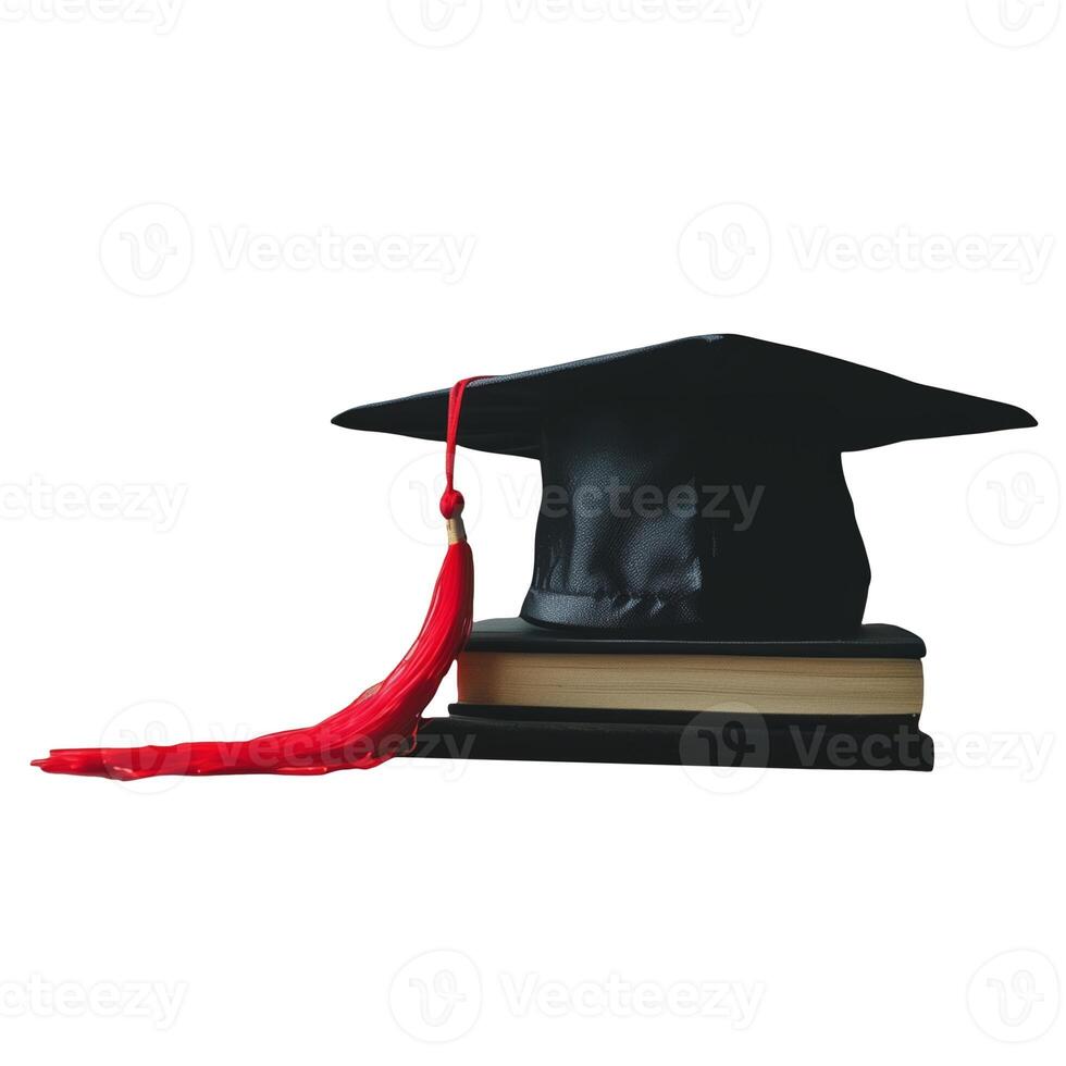 Graduation Cap and Book photo