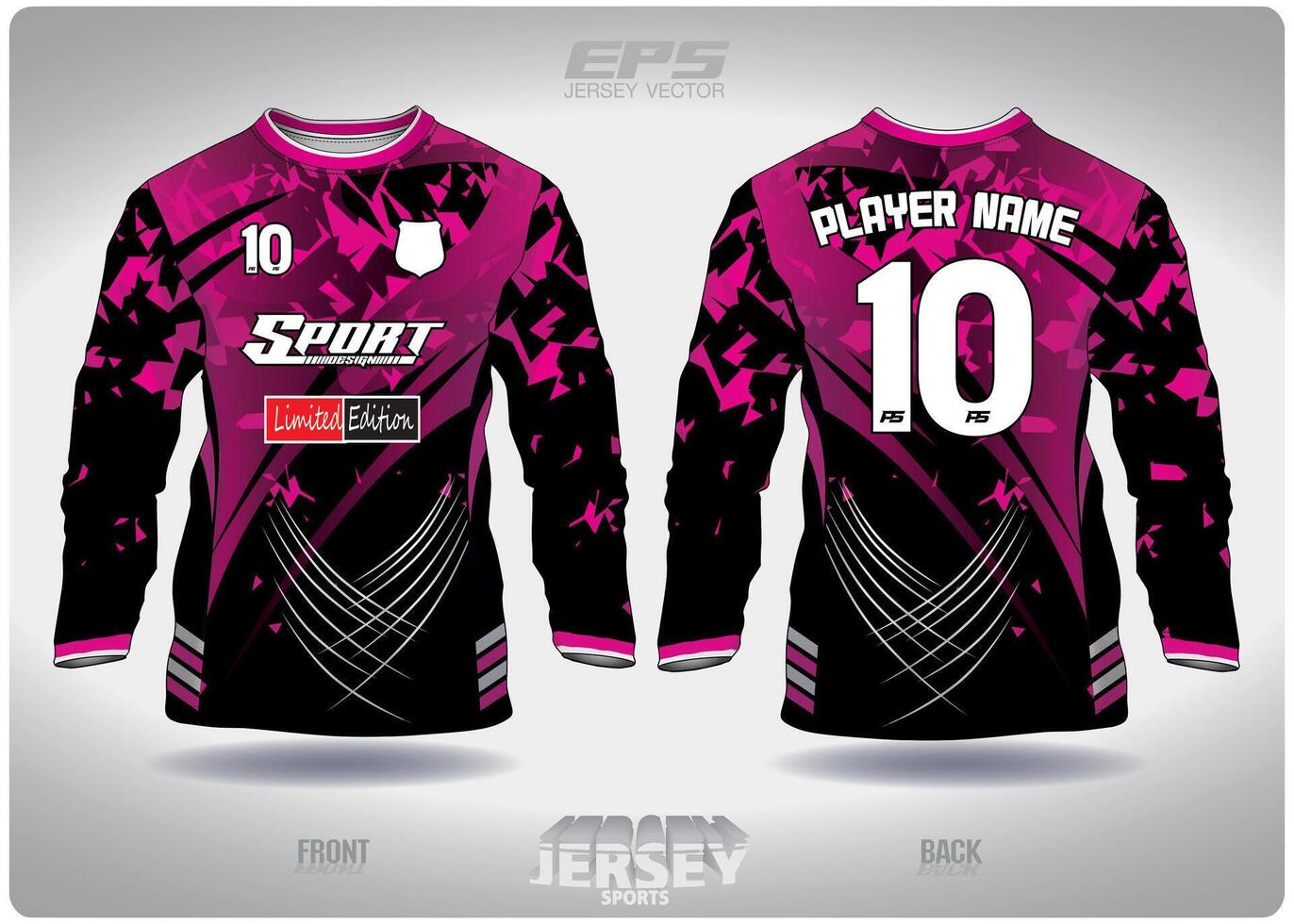 Pink Black Jersey Vector Art, Icons, and Graphics for Free Download