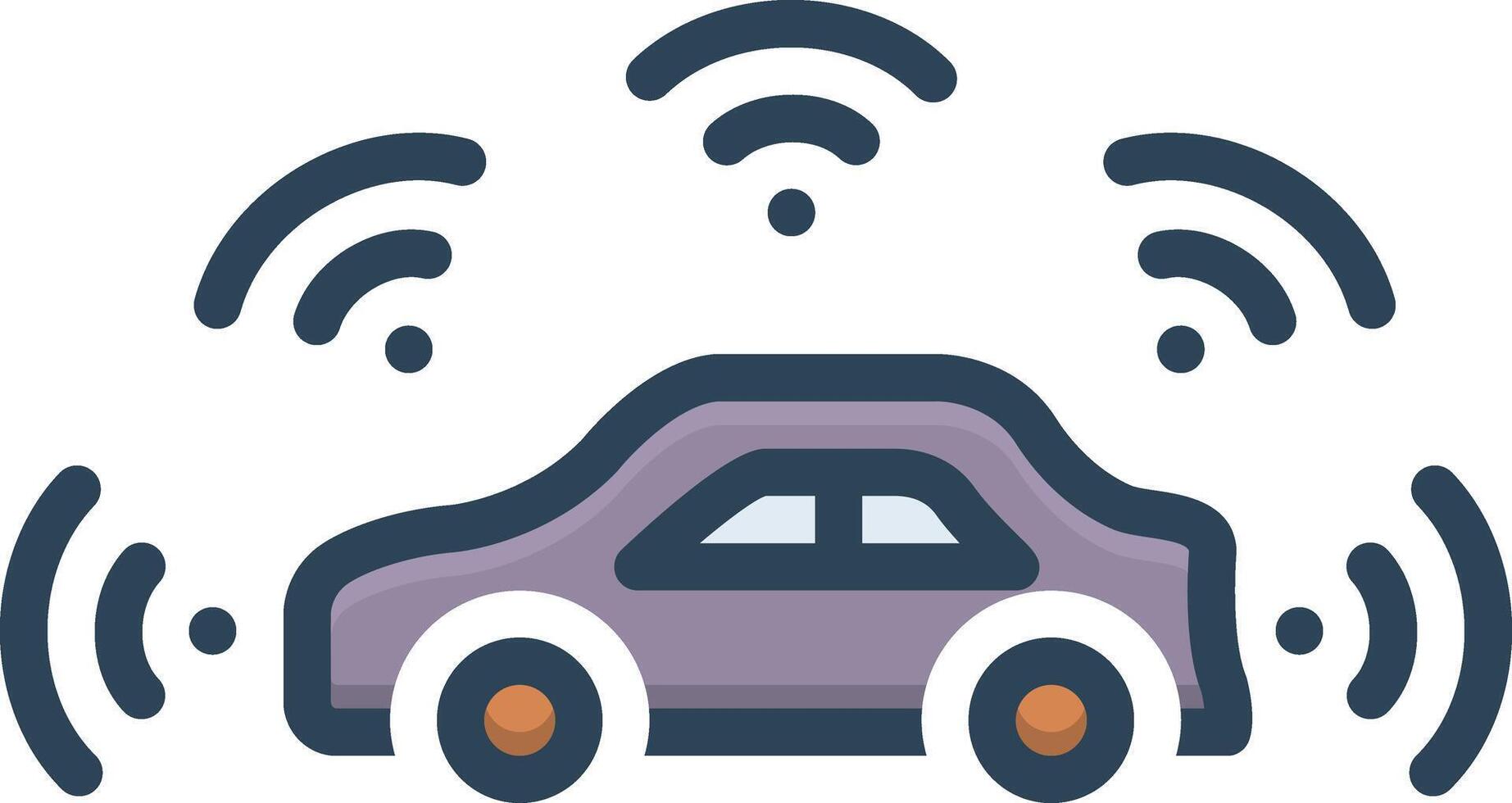 Color icon for sensor vector