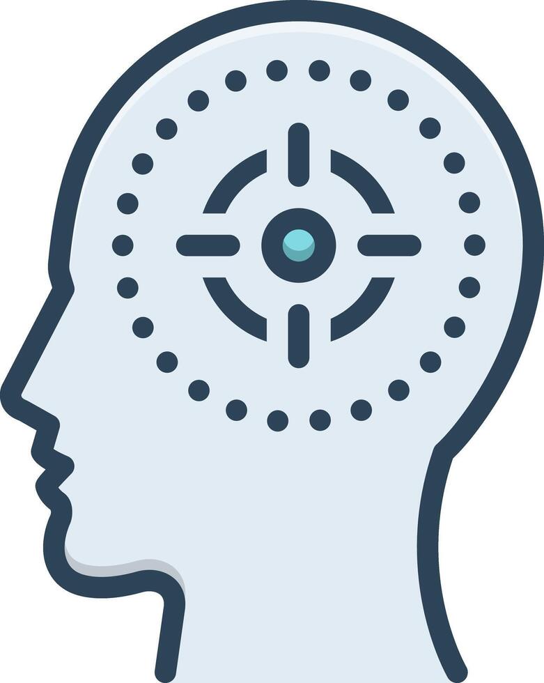 Color icon for focuses vector