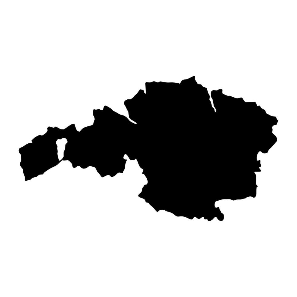 mapa de el provincia de un Vizcaya, administrativo división de España. ilustración. vector