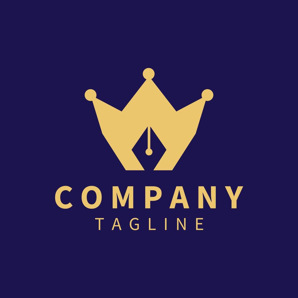 Graphic Design, King Pentool Logo Design vector