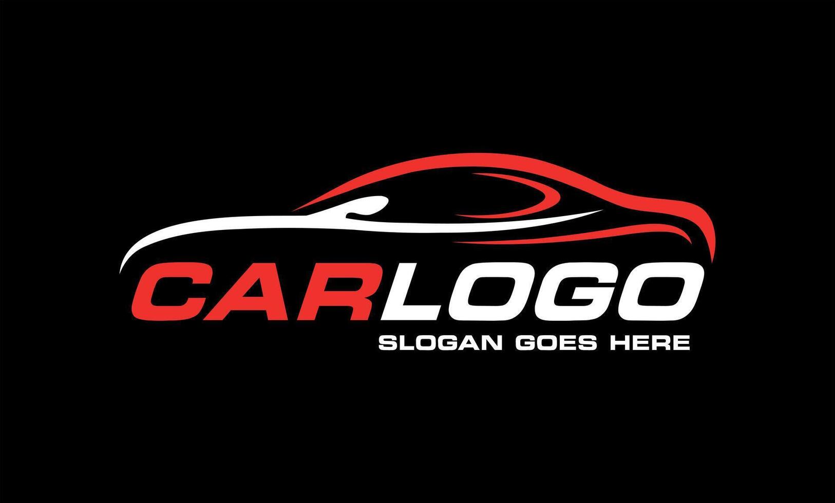 car auto logo design template vector