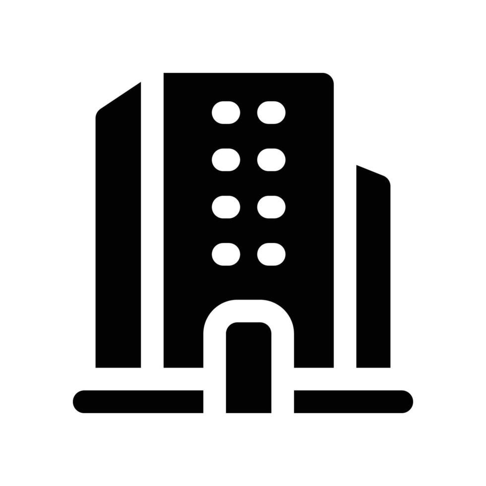 office icon. glyph icon for your website, mobile, presentation, and logo design. vector