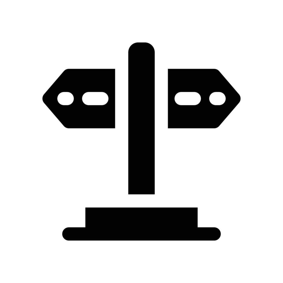 direction icon. glyph icon for your website, mobile, presentation, and logo design. vector
