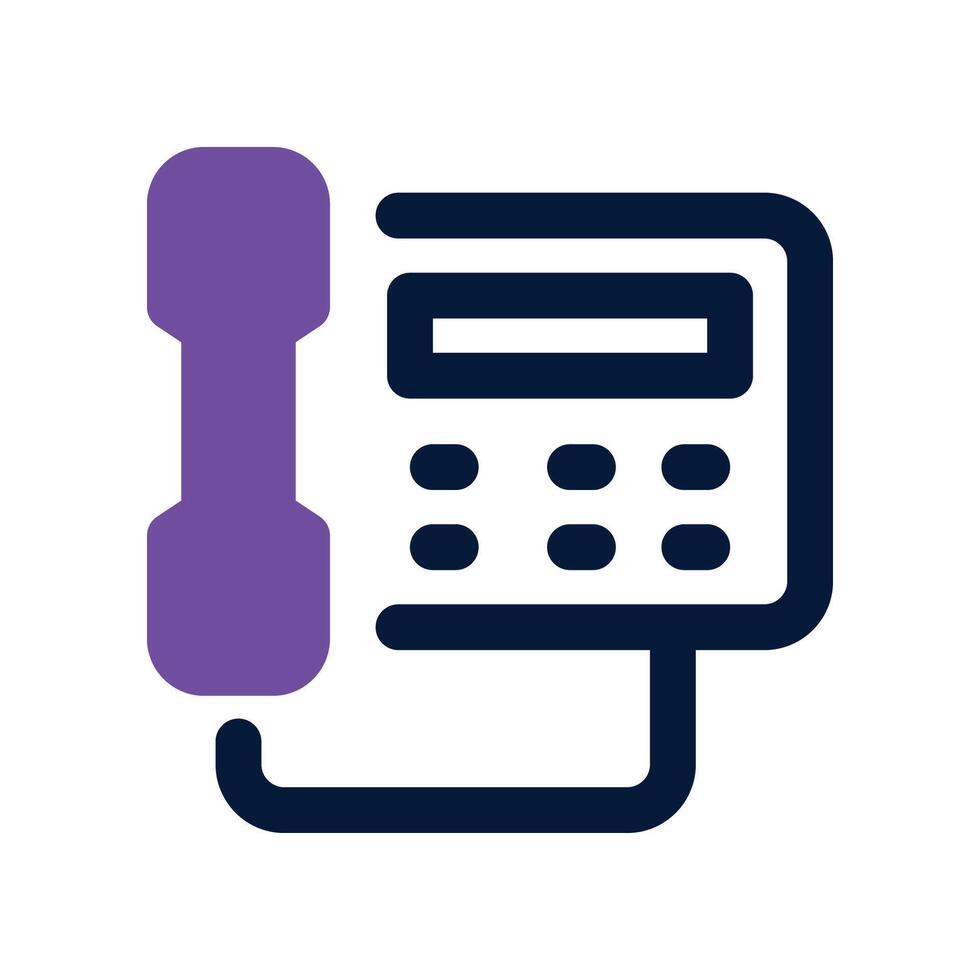 telephone icon. mixed icon for your website, mobile, presentation, and logo design. vector