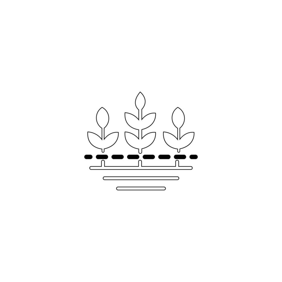 Organic farming icon set. Organic farm product, vegan and bio symbol. Natural farming icon collection.Simple Set of Eco Related Line Icons. vector