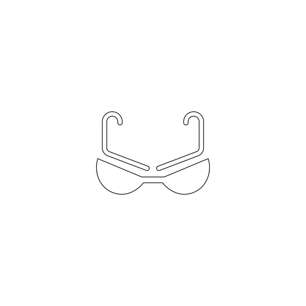 Clothing line icon . Outline signs of fashion apparel. Editable Stroke vector