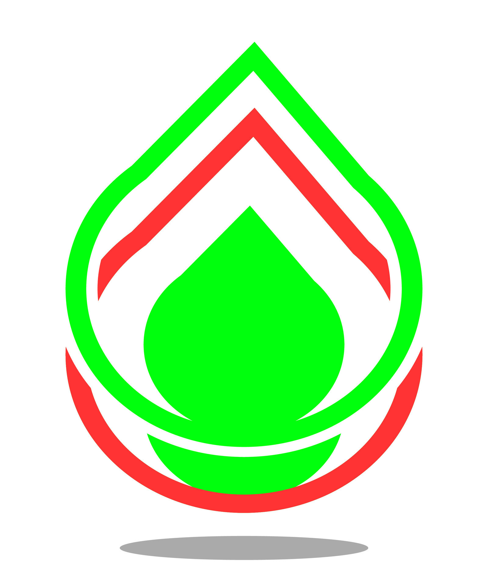 double circle colorful logo. nature sign. 43183758 Vector Art at Vecteezy
