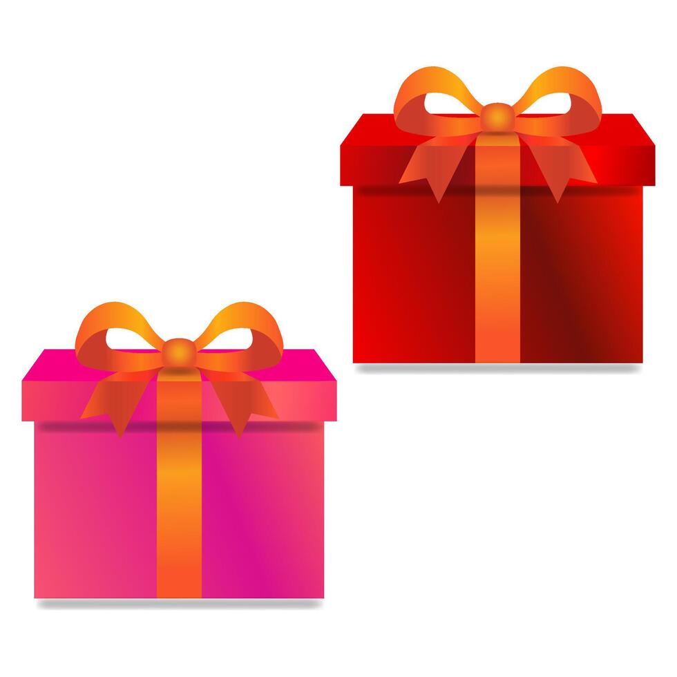 gift boxes illustration. icon colorful gift. vector