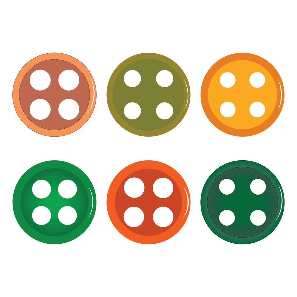 button icon illustrator design vector