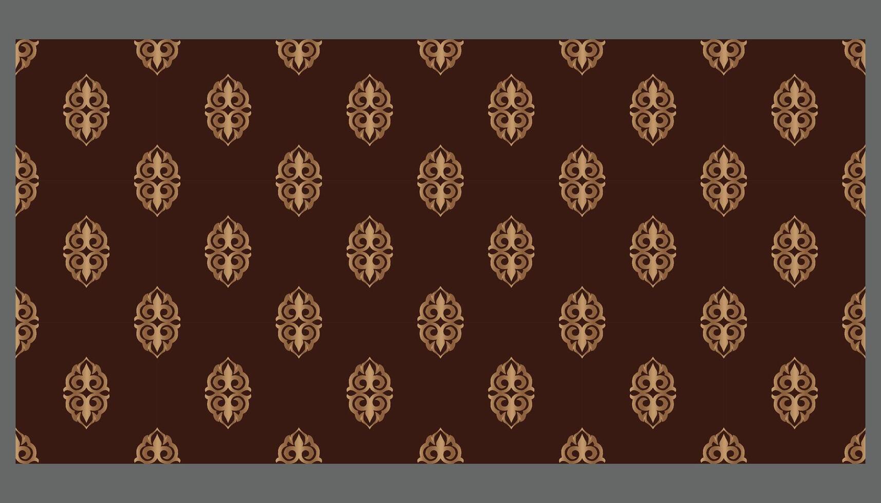 pattern design in traditional way thai pattern vector