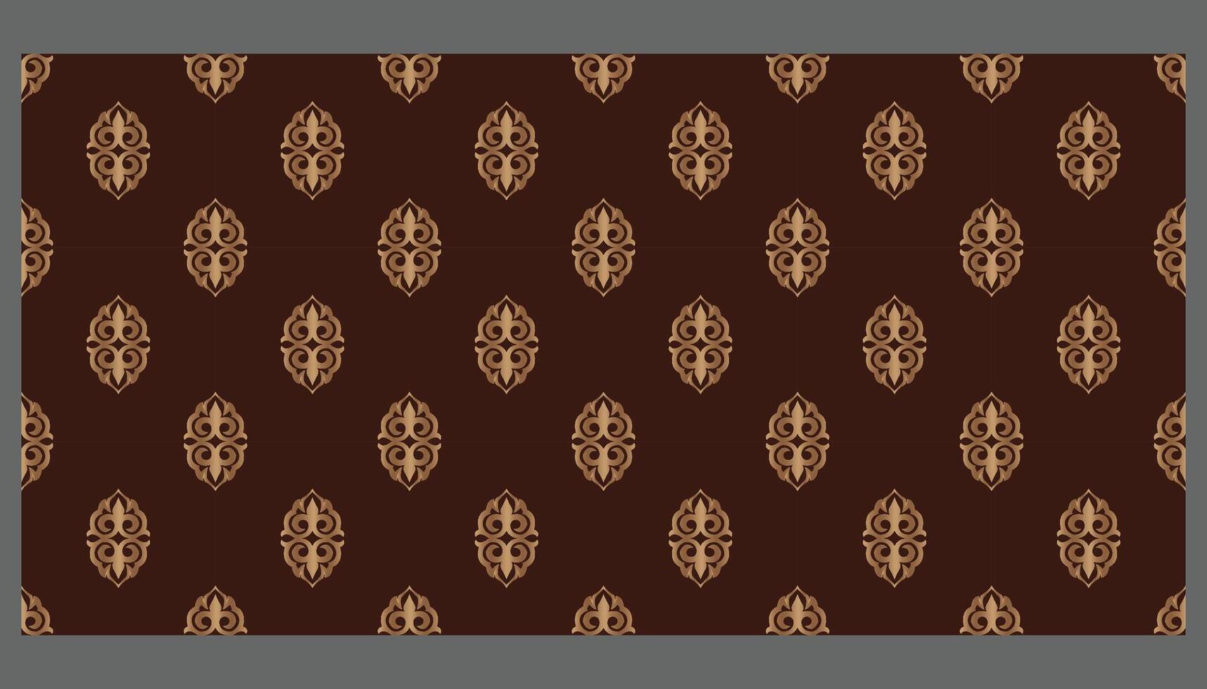 pattern design in traditional way thai pattern vector