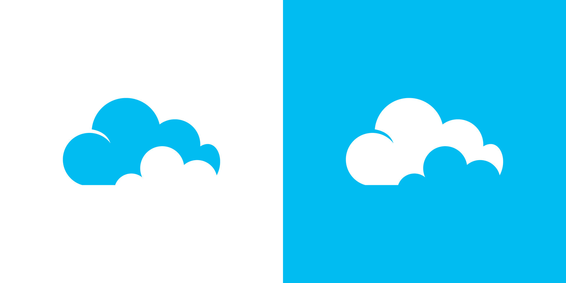 Cloud white and blue isolated 43184456 Vector Art at Vecteezy