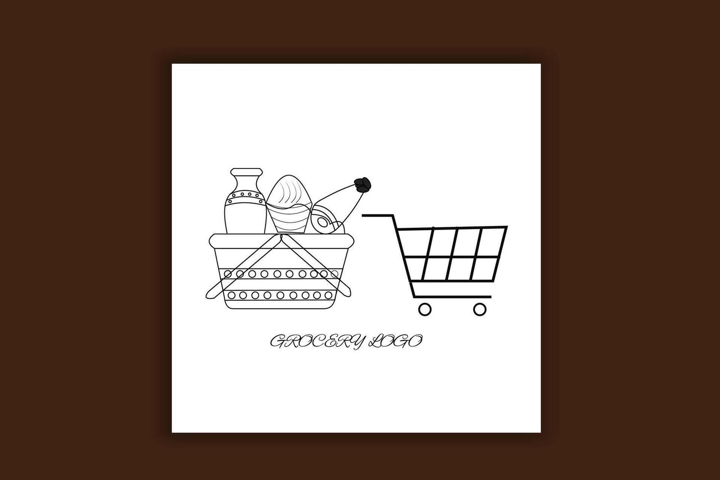 Web Supermarket logo vector