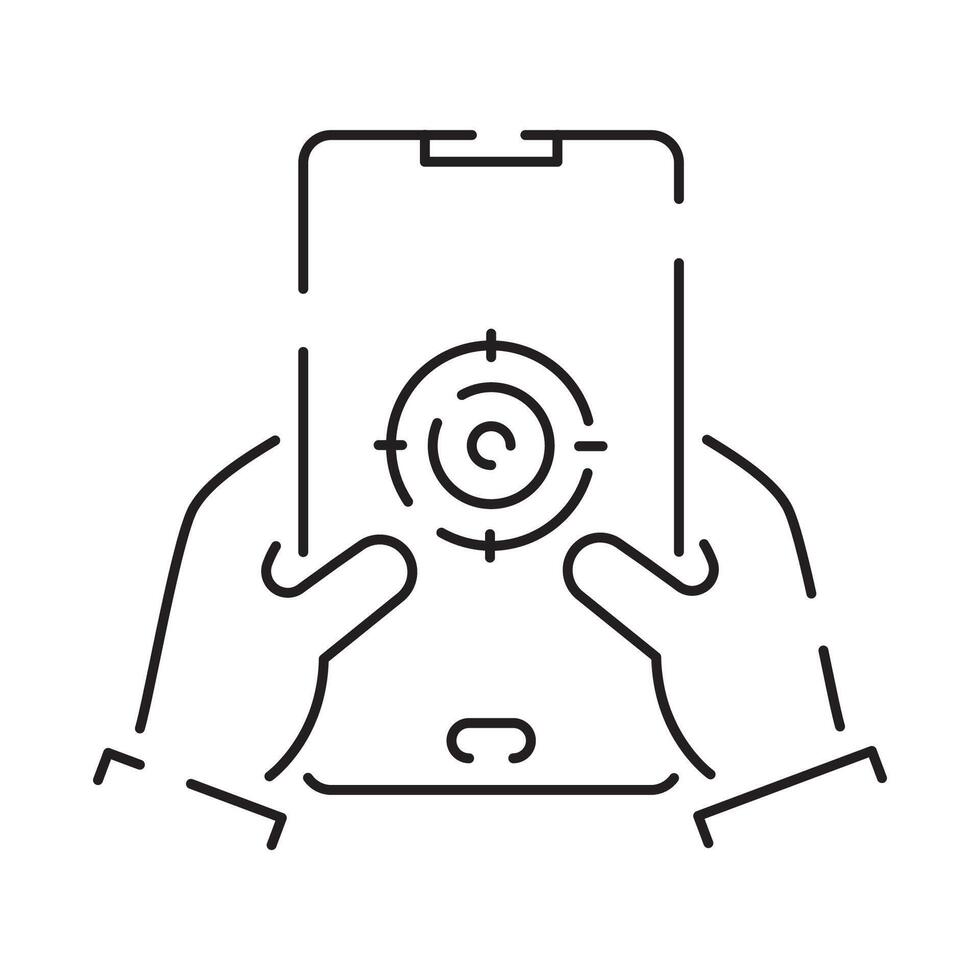 games line icon. Game genres and attributes. Controller, joystick and computer. Game console. vector
