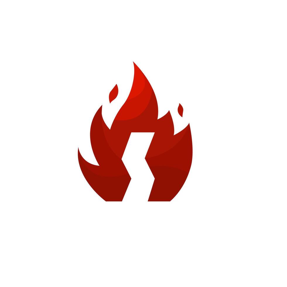editable letra s fuego logo plantillas para varios tipos de negocios vector