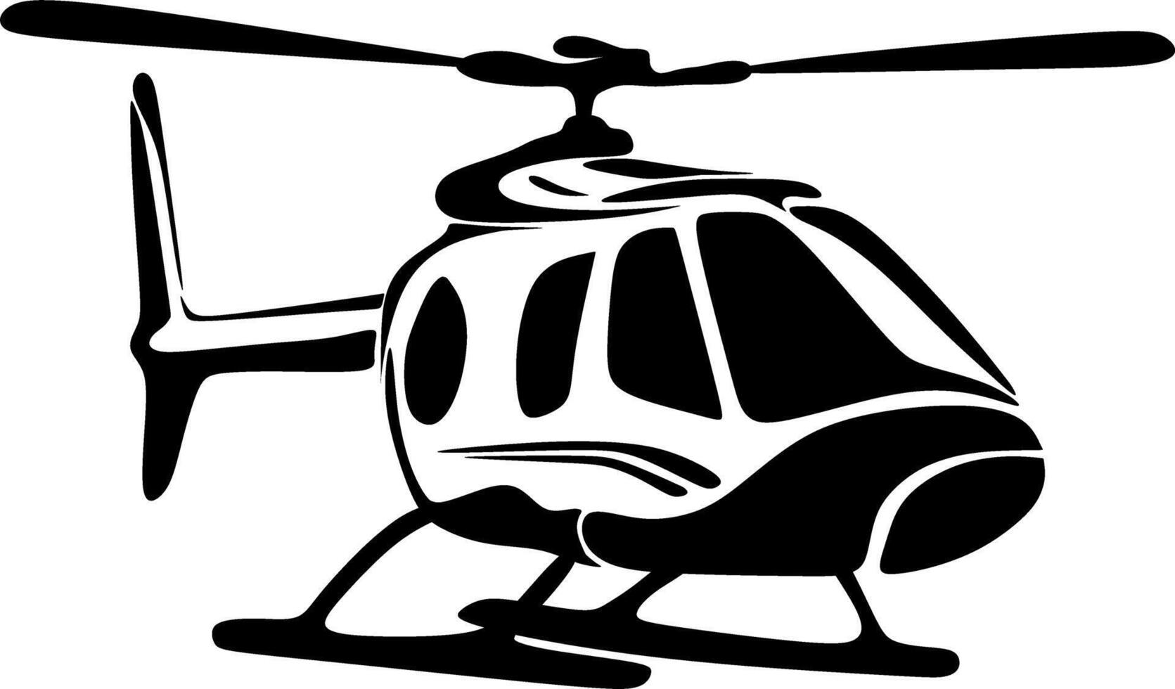 Soaring to new heights with our detailed helicopter illustration vector