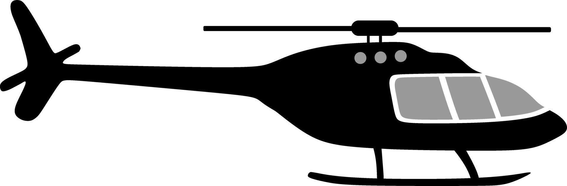 Soaring to new heights with our detailed helicopter illustration vector