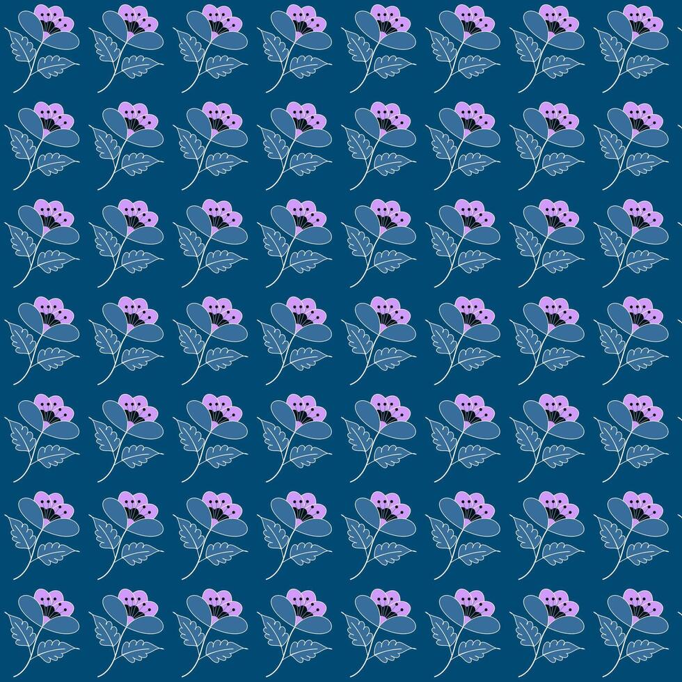 Ditsy print. Seamless. Floral pattern with small flowers. Elegant Colorful floral pattern for background, texture, fabric, wallpaper, wrapping paper, textile, clothing, print or others. vector