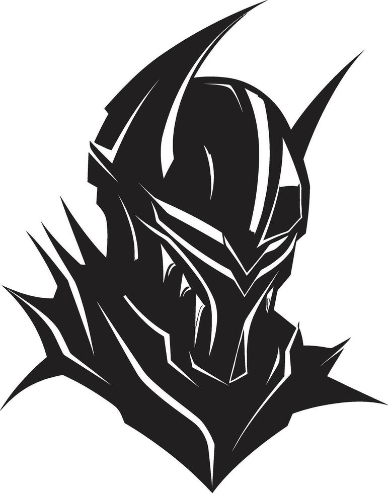 Tactical Titan of Lancer Soldier Emblem Elite Enforcer Mascot for Lancer Soldier vector