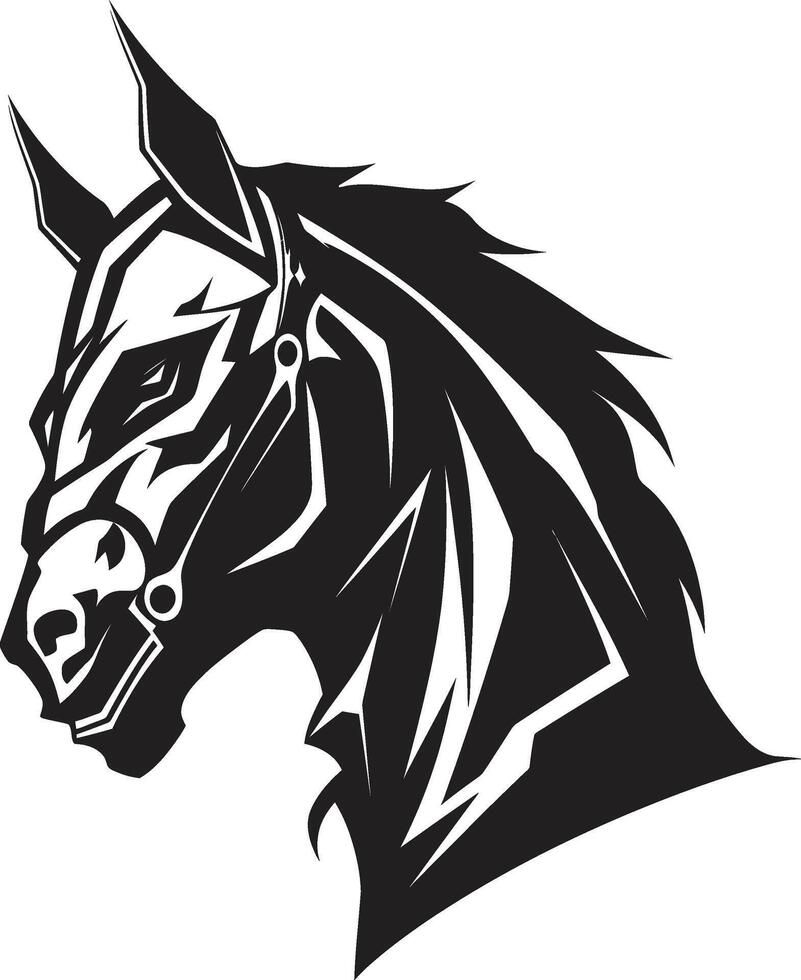 Swift Spearhead Lancer Soldier Emblem Battlefront Guardian Lancer Mascot vector