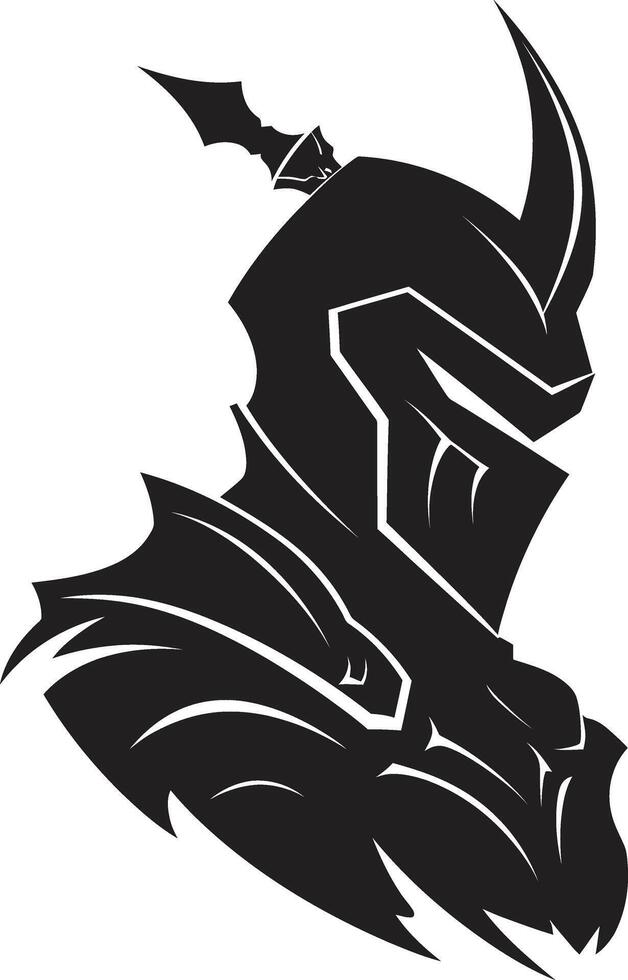 Vanguard Victory Emblem for Lancer Soldier Crimson Lance Mascot of Lancer Soldier vector