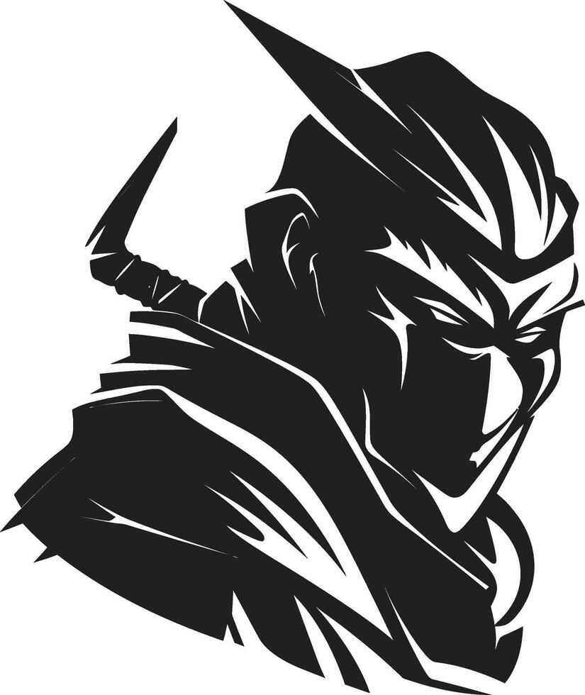 Elite Lancer Soldier Mascot Tactical Thunder Lancer Warrior Emblem vector