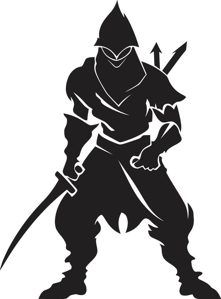 Battlefront Guardian Lancer Warrior Emblem Tactical Titan Lancer Soldier Mascot vector