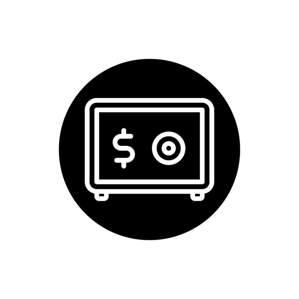 dinero icono. Finanzas ilustración signo. bancario símbolo. vector