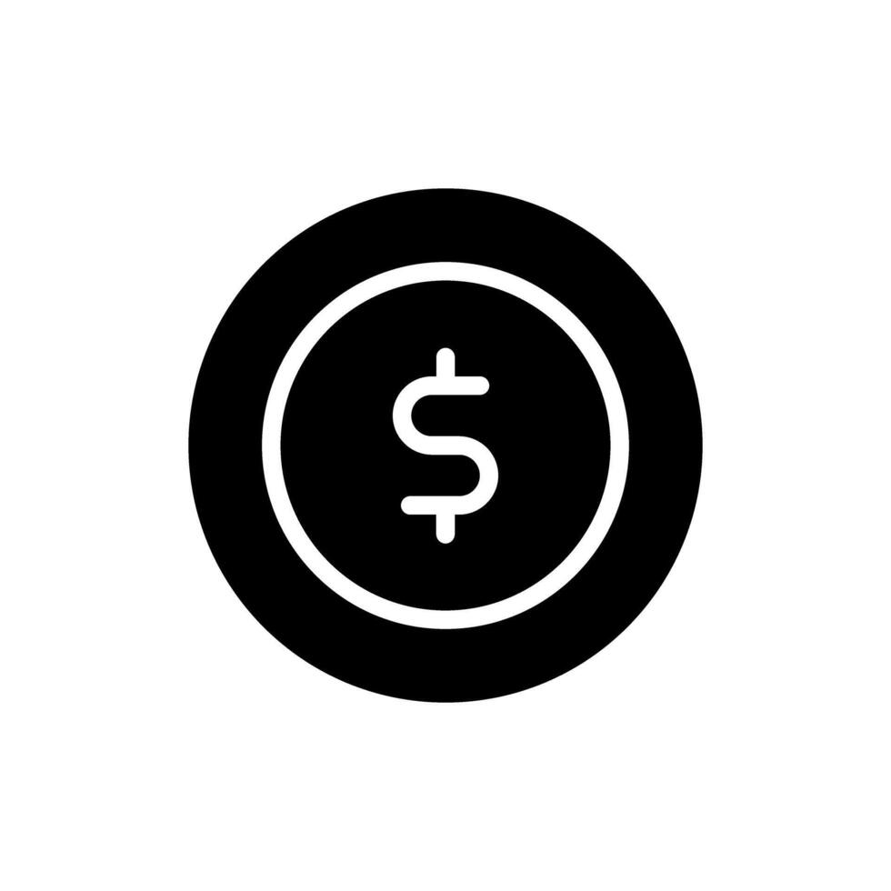 dinero icono. Finanzas ilustración signo. bancario símbolo. vector