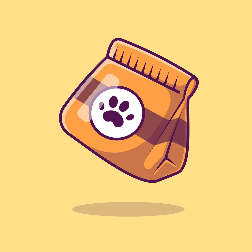 perro comida bocadillo dibujos animados vector