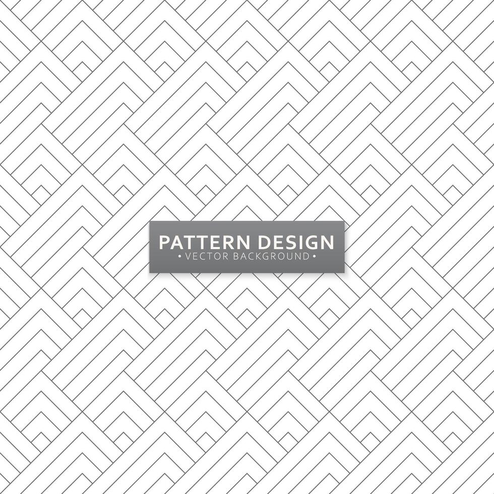 Minimalist square pattern background design vector