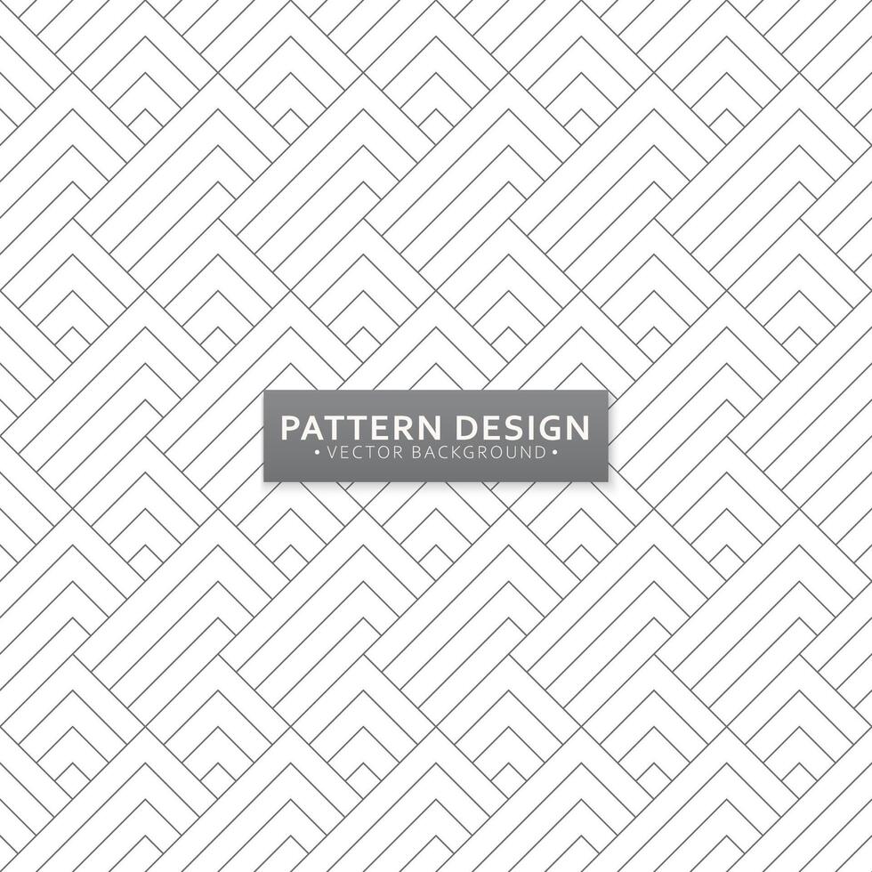 Minimalist square pattern background design vector