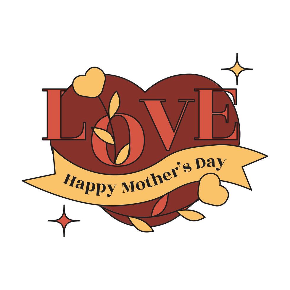 Mother's Day Illustration vector