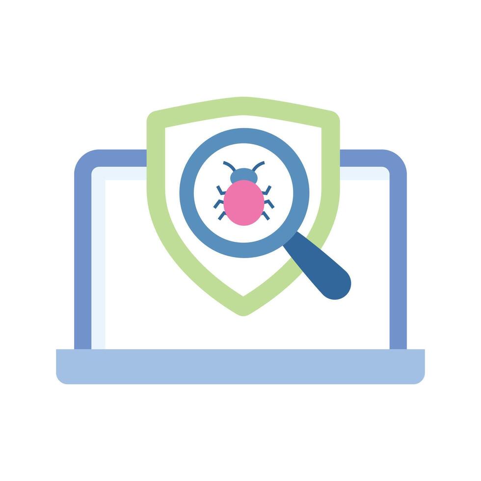 An amazing of antivirus in trendy design style vector