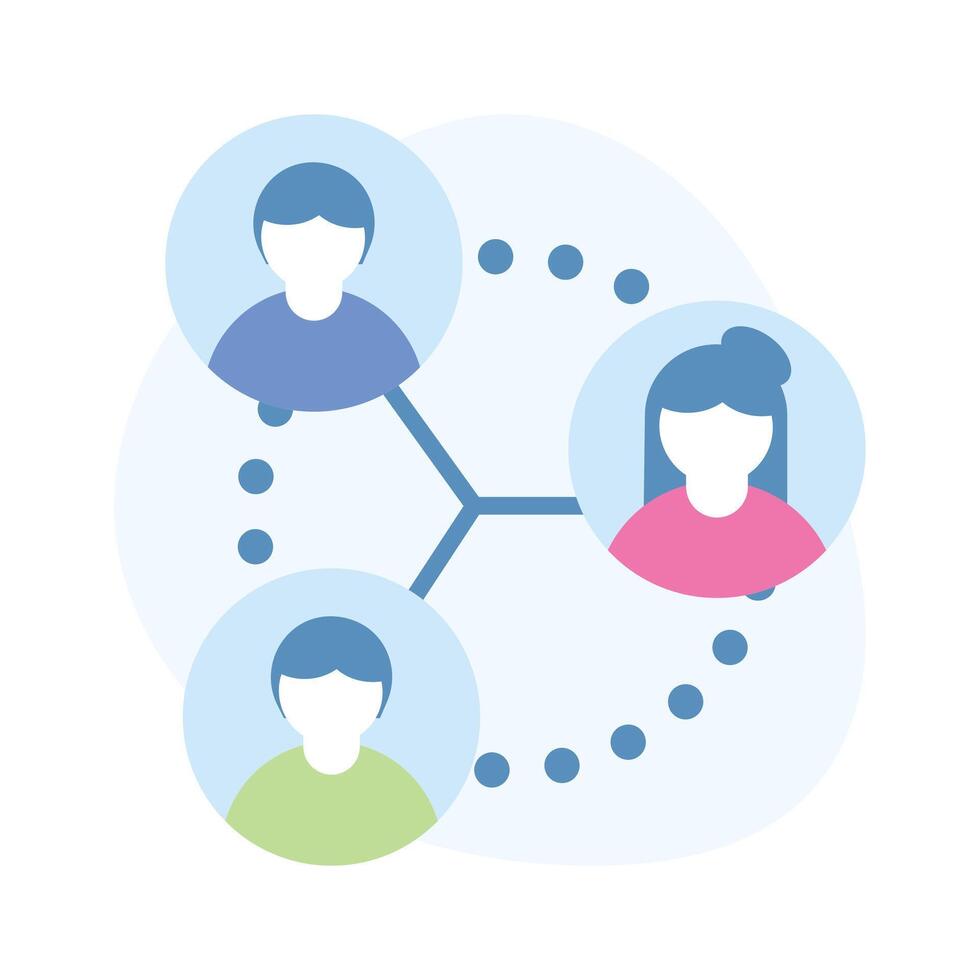 Get your hands on this beautifully designed icon of teamwork, ready to use vector