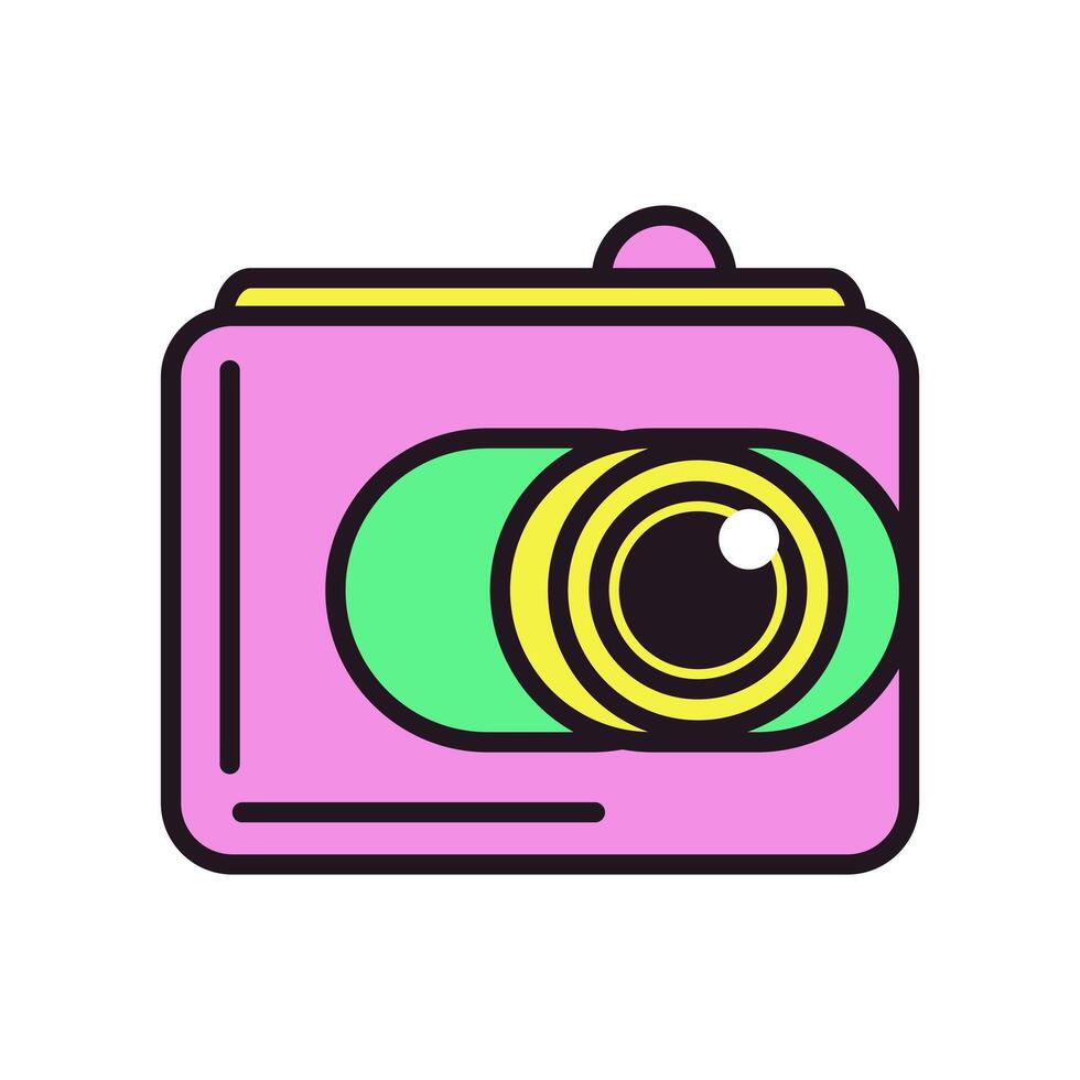 Camera Icon Symbol Clipart Illustration vector