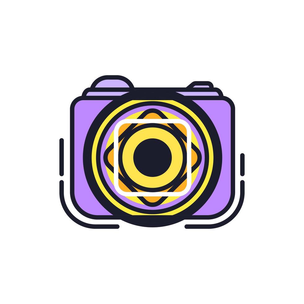 Camera Icon Symbol Clipart Illustration vector